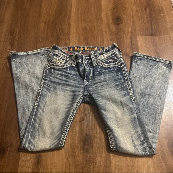 Rock Revival Neala size 25 mid-rise boot 31’’ long - Picture 1 of 9